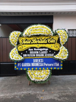 Papan Bunga Duka di Perjuangan